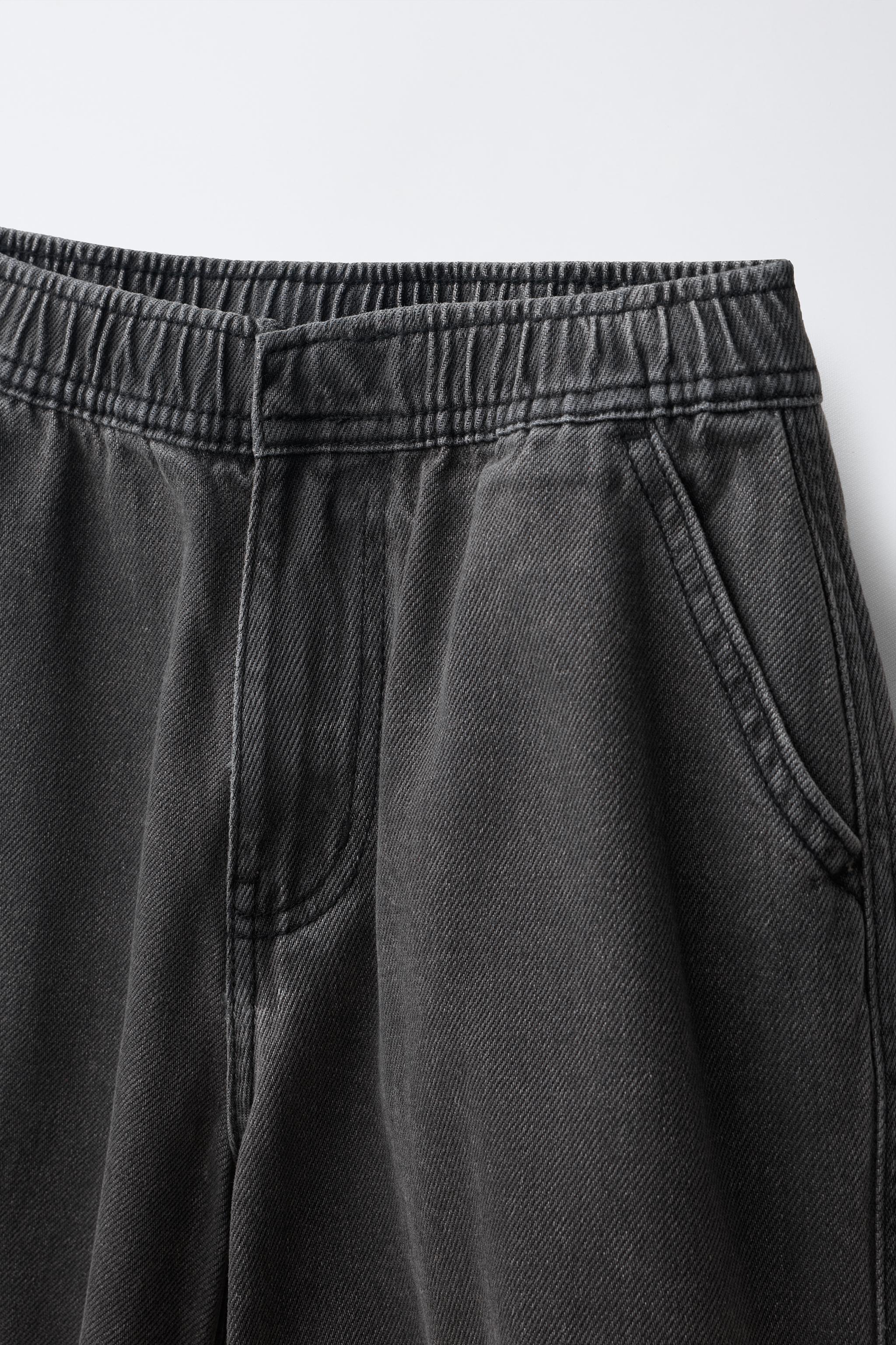 LONG DENIM BERMUDA SHORTS
